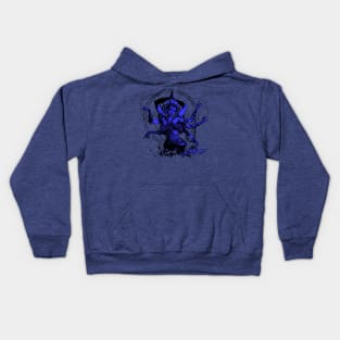 Kali Goddess Blue Kids Hoodie